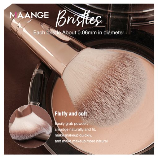 MAANGE 9pcs Makeup Brushes Set - Image 2
