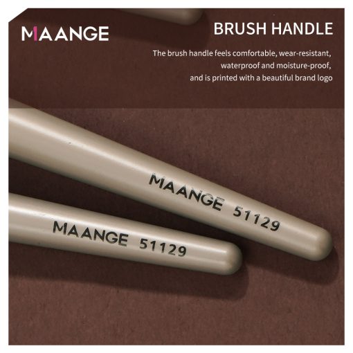 MAANGE 9pcs Makeup Brushes Set - Image 4