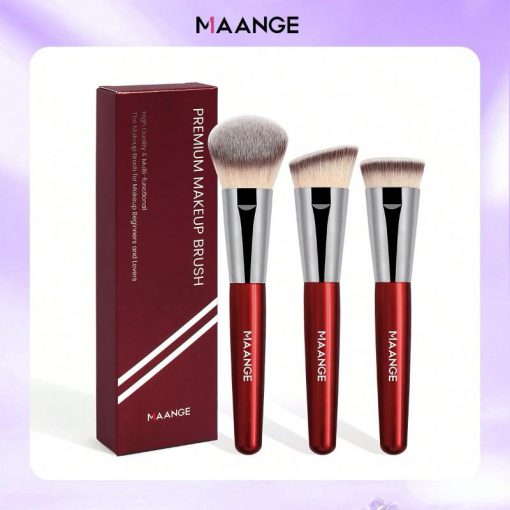 MAANGE 3pcs Premium Makeup Brush set