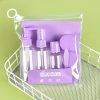 5pcs Travel Bottling Kit Set - Purple