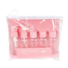 7 in 1 Travel Bottle Set – Pink