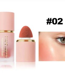 HANDAIYAN Mousse Round Liquid Blush - #02