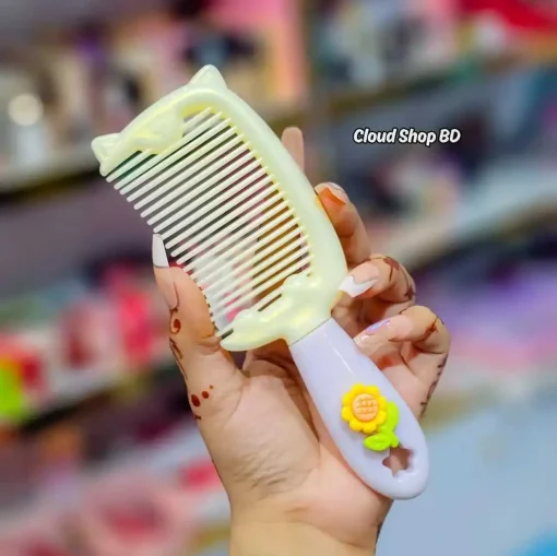AISHU Portable & Thickened Flower Hair Brush - Image 3