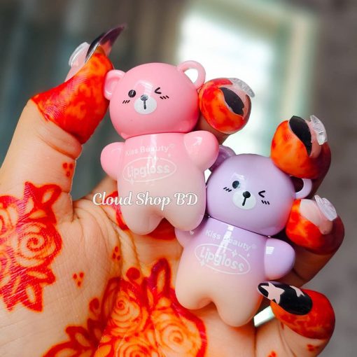 Kiss Beauty Cute Bear  Lip Gloss - Image 3