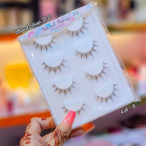 MAGEFY 4 Pairs of Natural Full False Eyelashes Set - Image 4
