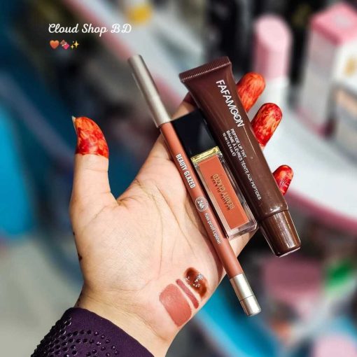 New 3 in 1 Brown Lip Combo