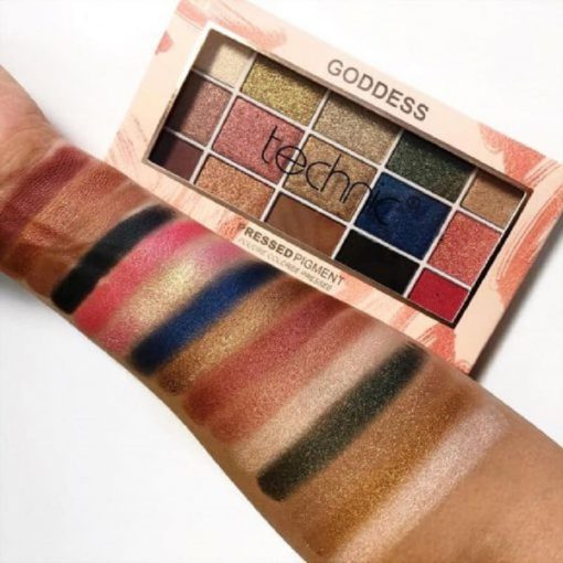 technic Goddess Pressed Pigment Eyeshadow Palette - Image 2
