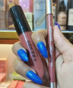 Trendy 2 in 1 Brown Lip Combo