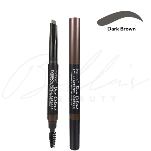 technic Duo Colour Eyebrow Pencil & Spoolie - Image 4