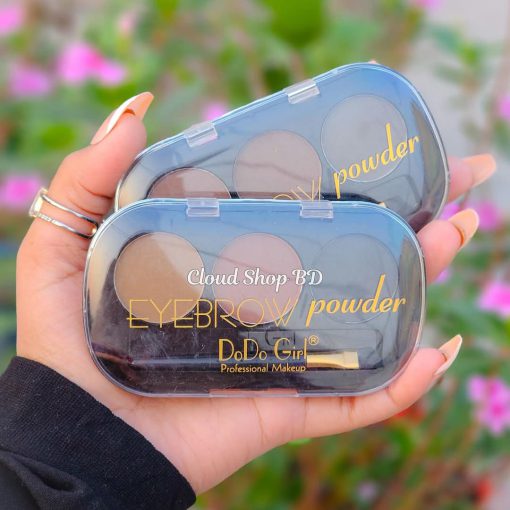 DoDo Girl 3 in 1 Eyebrow Powder with Brush