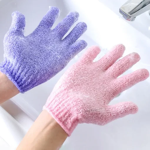 Double Sided Exfoliating Gloves Body Scrubber