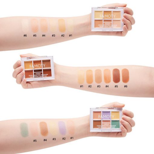FAMOTY Color Correcting Concealer Palette - Image 2