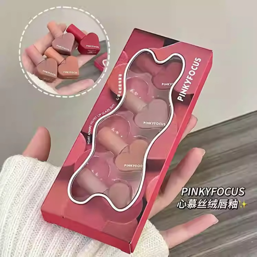 PINKFOCUS Velvet Matte Lipstick Set