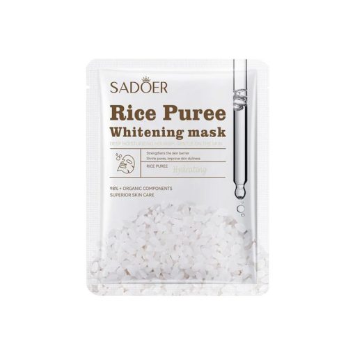 SADOER Rice Puree Whitening Sheet Mask