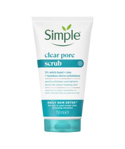 Simple Daily Skin Detox Clear Pore Scrub - 150ml