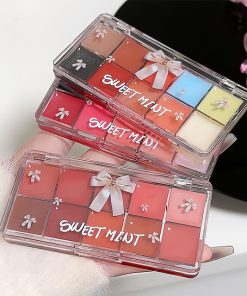 Sweet Mint 10 Colors Moisturizing Sweetheart Lip Palette