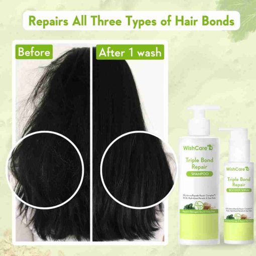 WishCare Triple Bond Repair Shampoo - 250ml - Image 2
