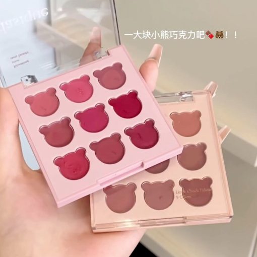 dasique 9 Color Lip & Cheek Palette - Image 2
