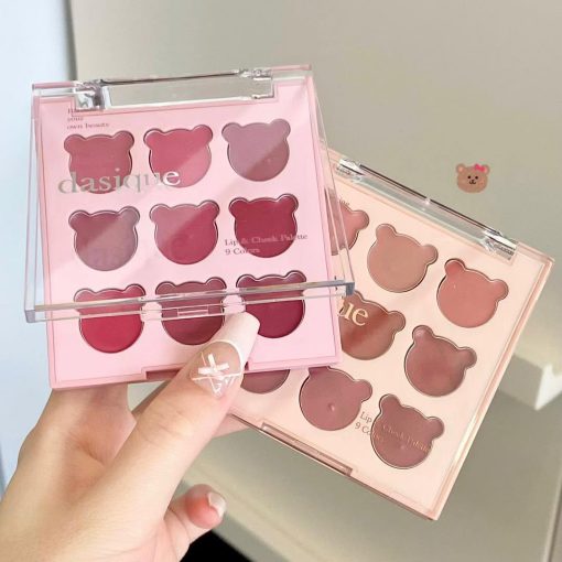 dasique 9 Color Lip & Cheek Palette