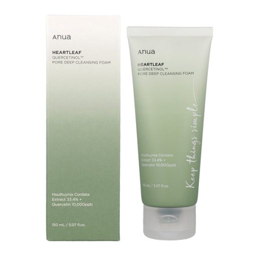 Anua Heartleaf Quercetinol Pore Deep Cleansing Foam - 150ml