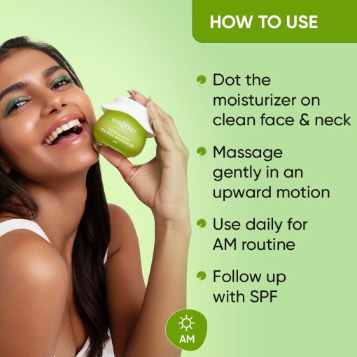 DOT & KEY Cica Calming Oil Free Moisturizer for Acne Prone Skin - 60ml - Image 5