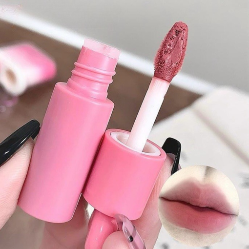 Gege Bear Heart Beating Earbuds Lipstick & Lip Gloss Combination - Image 2
