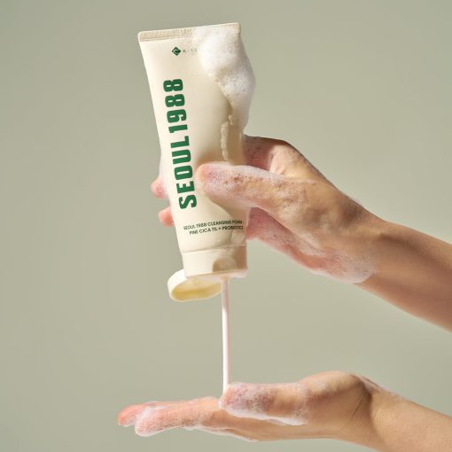 K-SECRET Seoul 1988 Cleansing Foam with Pine Cica 1% + Probiotics - Image 3