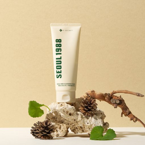 K-SECRET Seoul 1988 Cleansing Foam with Pine Cica 1% + Probiotics - Image 2