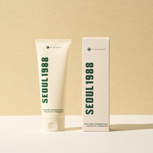 K-SECRET Seoul 1988 Cleansing Foam with Pine Cica 1% + Probiotics