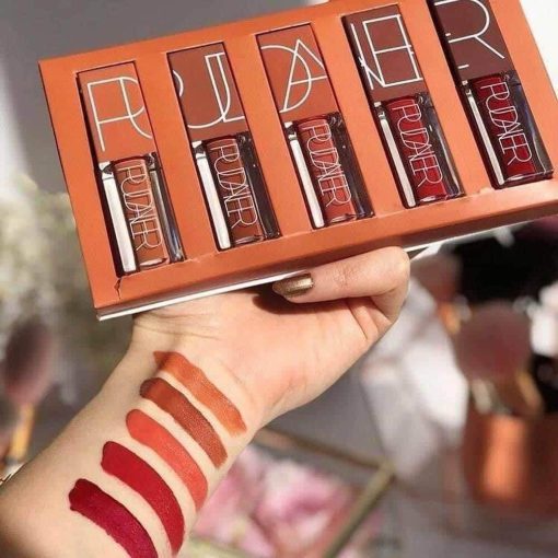 Pudaier 5 Pure Color Liquid Matte Lipstick Set - Image 2