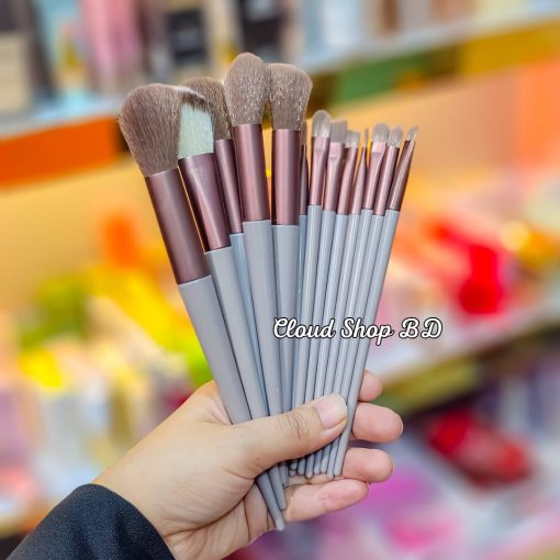 Super Soft 13Pcs Makeup Brush Set - Image 4