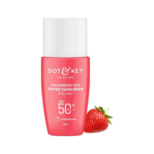 DOT & KEY Strawberry Dew Tinted Sunscreen SPF 50+ PA++++ (50ml)