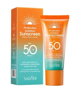 SADOER Protection Isolation SPF 50 PA+++ Sunscreen Cream- 50g
