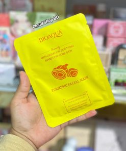 BIOAQUA Turmeric Anti-Oxidation Soothing Acne Facial Sheet Mask