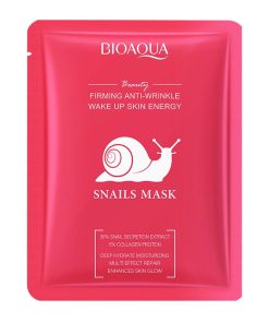 BIOAQUA Anti-Wrinkle Snail Facial Sheet Mask