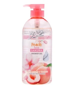 BeNice Peach Love Sakura Shower Gel - 450ml