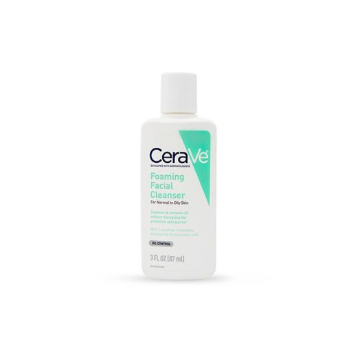 CeraVe Foaming Facial Cleanser for Normal to Oily Skin - 87ml