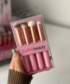 Sweet Beauty 4 Piece Makeup Brush Set