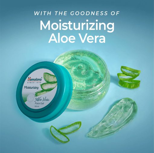 Himalaya Moisturizing Aloe Vera Face Gel -100ml - Image 2