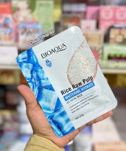 BIOAQUA Rice Raw Pulp Whitening Hydrate Ice Facial Sheet Mask