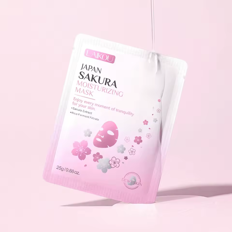 LAIKOU Japan Sakura Moisturizing Face Sheet Mask 