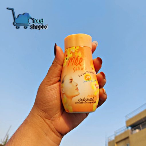 Mori Sakura Facial Powder With UV Protection - Image 3