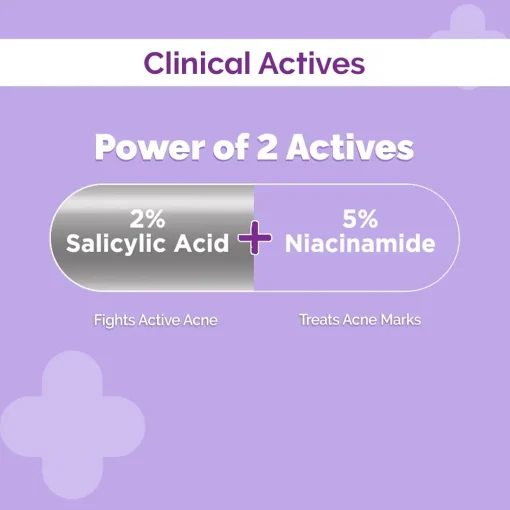 The Derma Co Sali-Cinamide Anti-Acne Serum with 2% Salicylic Acid & 5% Niacinamide - 30ml - Image 2