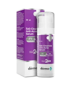 The Derma Co Sali-Cinamide Anti-Acne Serum with 2% Salicylic Acid & 5% Niacinamide - 30ml