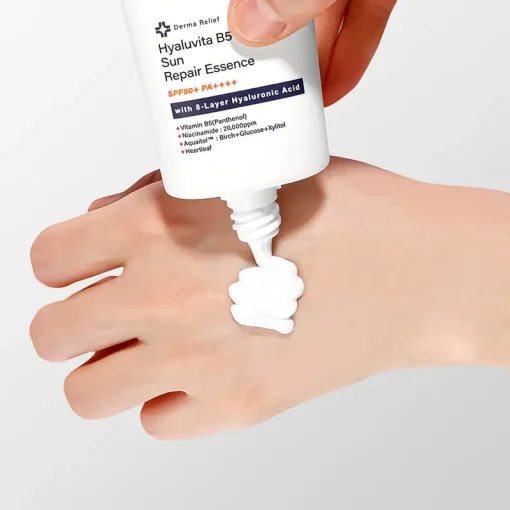 CARE:NEEL Hyaluvita B5 Sun Repair Essence SPF50+ PA++++ / 50ml - Image 2