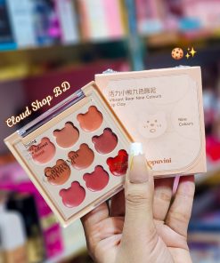 Alternative view of Cappuvini Vibrant Bear 9 colours Lip Clay