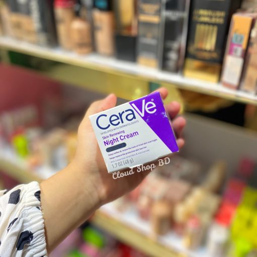CeraVe Skin Renewing Night Cream - 48g - Image 3