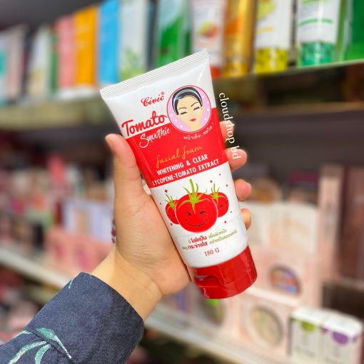 Civic Tomato Smoothie Whitening & Clear facial Foam