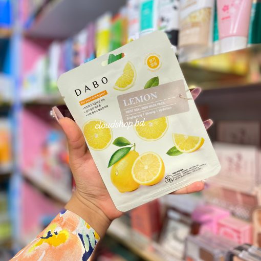 DABO First Solution Sheet Mask Pack - Lemon