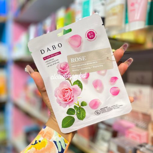 DABO First Solution Sheet Mask Pack - Rose